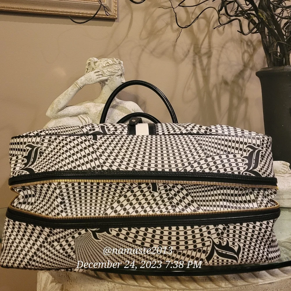 🚫SOLD🚫L.A.M.B. Gwen Stefani Samburu Hopewell Expandable Satchel Luxury - Picture 12 of 16